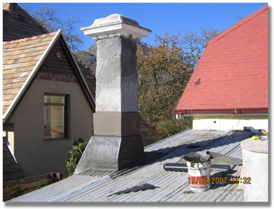 Waterproofing Moedersloon historical home
                  Stellenbosch